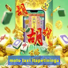 moto taxi itapetininga